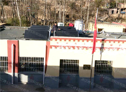 青海——学校300㎡异聚态采暖工程