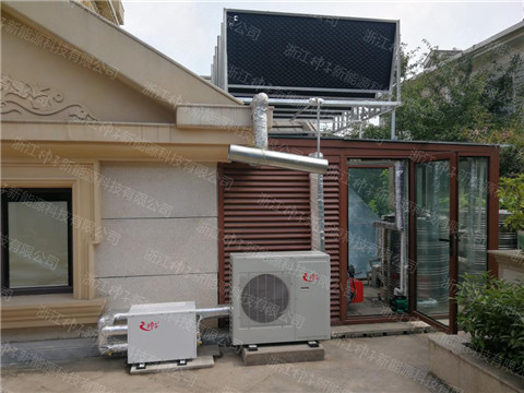 江苏南京——住宅2吨异聚态家用热水工程